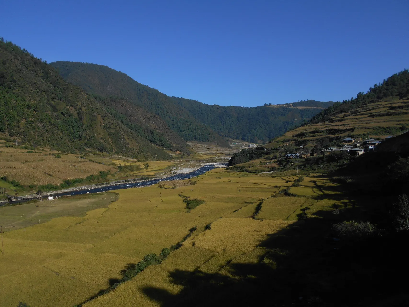 Dirang valley in Arunachal Pradesh
