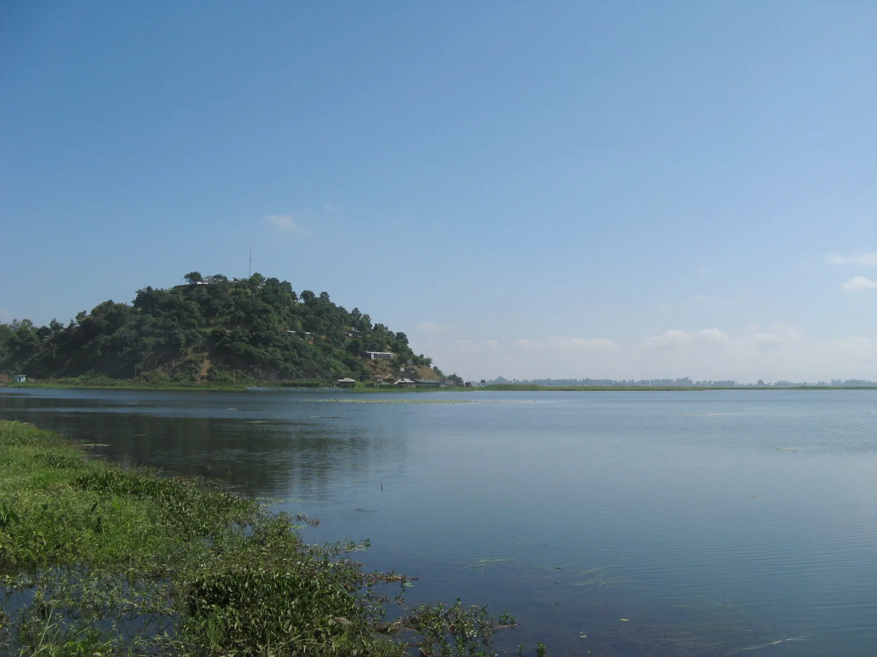 Manipur lake and valley scenery
